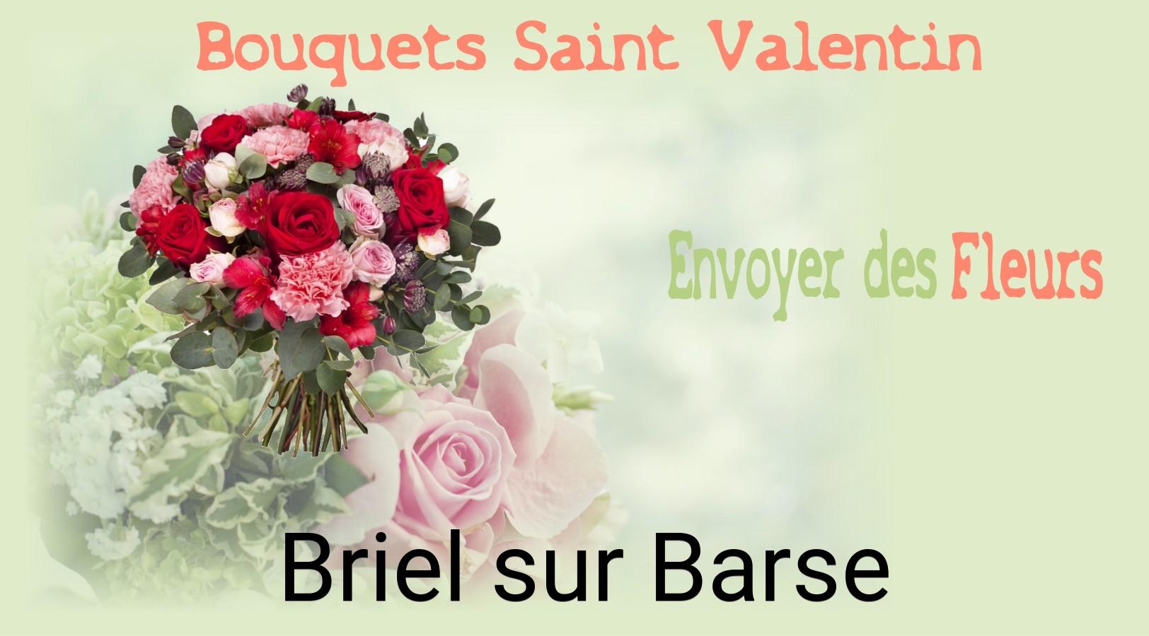 Roses de Saint-Valentin livrées à Briel-sur-Barse